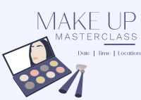 Make Up Masterclass Postcard