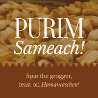 Purim Sameach! Linkedin Post