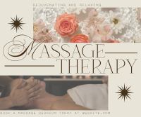 Sophisticated Massage Therapy Facebook Post