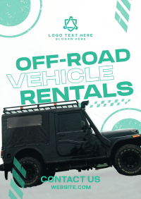 Off-road Vehicle Rentals Flyer Design