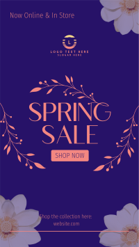 Aesthetic Spring Sale  Instagram Story