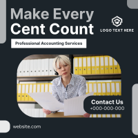 Make Every Cent Count Instagram Post