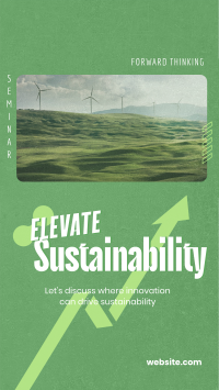 Elevating Sustainability Seminar Video