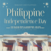 Vintage Philippine Independence Day Instagram Post