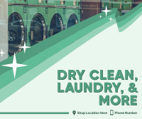 Dry Clean & Laundry Facebook Post