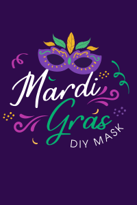 Let's Celebrate Mardi Gras Pinterest Pin