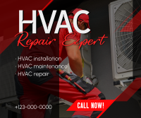 HVAC Repair Expert Facebook Post