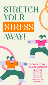 Stretch Your Stress Away Facebook Story