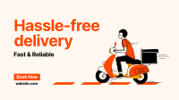 Hassle-Free Delivery  Facebook Event Cover