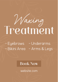 Waxing Salon Flyer