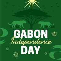 Gabon Independence Day Instagram Post