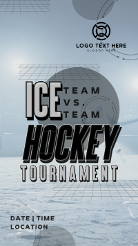 Sporty Ice Hockey Tournament YouTube Short