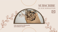 Dried Flowers Newsletter Facebook Event Cover