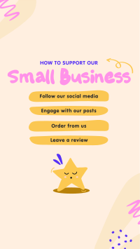 Support Small Business Instagram Story