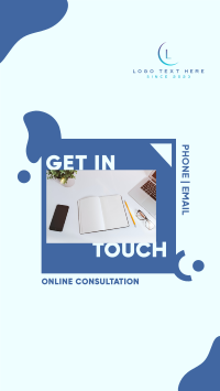 Business Online Consultation Facebook Story
