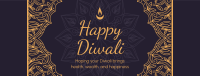 Fancy Diwali Greeting Facebook Cover