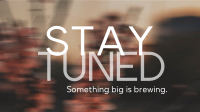 Stay Tune for Surprise Facebook Event Cover