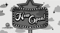 Retro Opening Announcement Animation