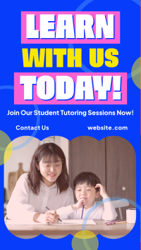 Tutoring Sessions Instagram Reel Image Preview