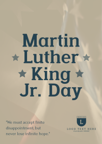 Martin Luther Tribute Poster