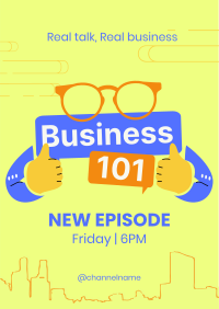 Business Podcast Poster