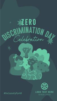 Zero Discrimination for Women Facebook Story