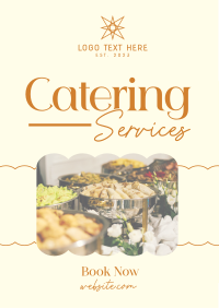 Delicious Catering Services Flyer