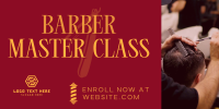 Barber Masterclass Twitter Post