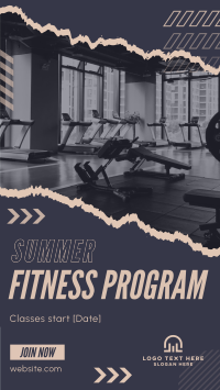 Summer Program Facebook Story example 3