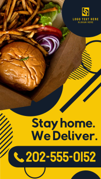 Food Delivery Facebook Story