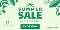 Super Summer Sale Twitter Post Design