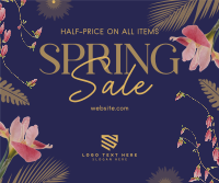 Sale of Spring Facebook Post