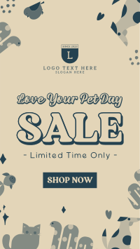 Love Your Pet Day Sale TikTok Video