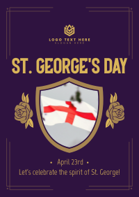 St. George's Day Celebration Flyer