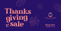 Thanksgiving Promo Facebook Ad