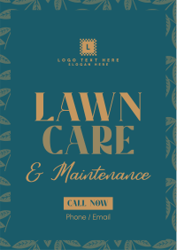 A Lawn Time Ago Flyer