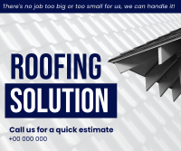 Roofing Facebook Post example 1