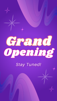 Grand Opening Y2K Instagram Story