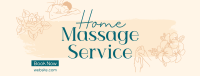 Home Massage Service Facebook Cover