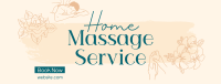 Home Massage Service Facebook Cover Image Preview