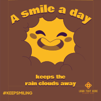 Smile Cloud Instagram Post Design