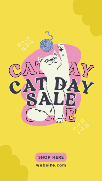 Meow Day Sale TikTok Video Design