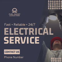 Handyman Electrical Service Instagram Post Image Preview