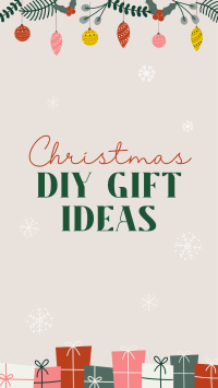 DIY Christmas Gifts Facebook Story