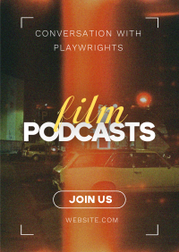 Film Podcasts Flyer