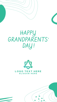 Happy Grandparents' Day Abstract Facebook Story