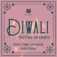 Festive Diwali Event Instagram Post Image Preview