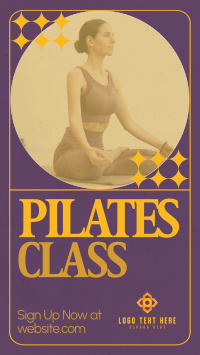 Pilates Facebook Story example 2