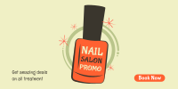 Nail Salon Discount Twitter Post