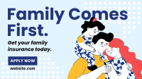 Family Comes First Facebook Event Cover